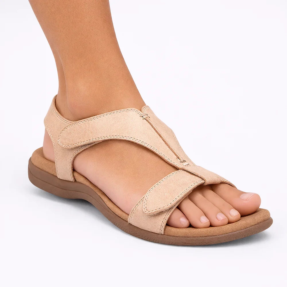 Damen Orthopädische Komfort Sandalen Verstellbar Gepolstertes Fußbett - Image 5