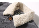 Herren Cord Steppjacke Klassisch Gefüttert - Image 4