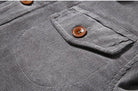 Herren Cord Steppjacke Klassisch Gefüttert - Image 5