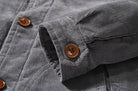 Herren Cord Steppjacke Klassisch Gefüttert - Image 7