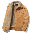 Herren Cord Steppjacke Klassisch Gefüttert - Image 2
