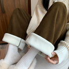 Damen Fleece Weithose