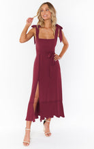 Damen Trägerloses Kleid mit Schnürung - Image 15