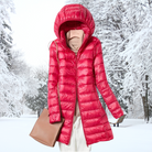 Damen Leichte Jacke Abnehmbare Kapuze - Image 5