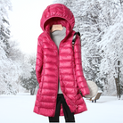 Damen Leichte Jacke Abnehmbare Kapuze - Image 7