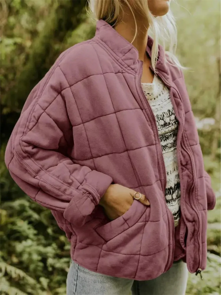 Damen Übergangsjacke Lässig Leicht - Image 5