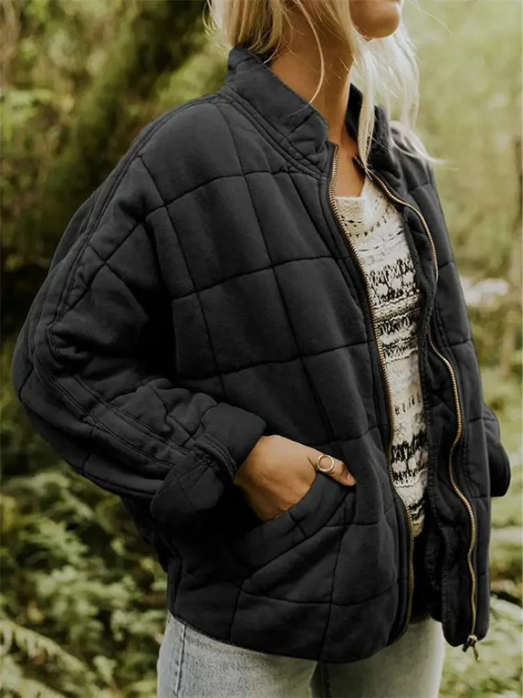 Damen Übergangsjacke Lässig Leicht