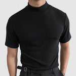 Tricou cambrat bărbați | mânecă scurtă