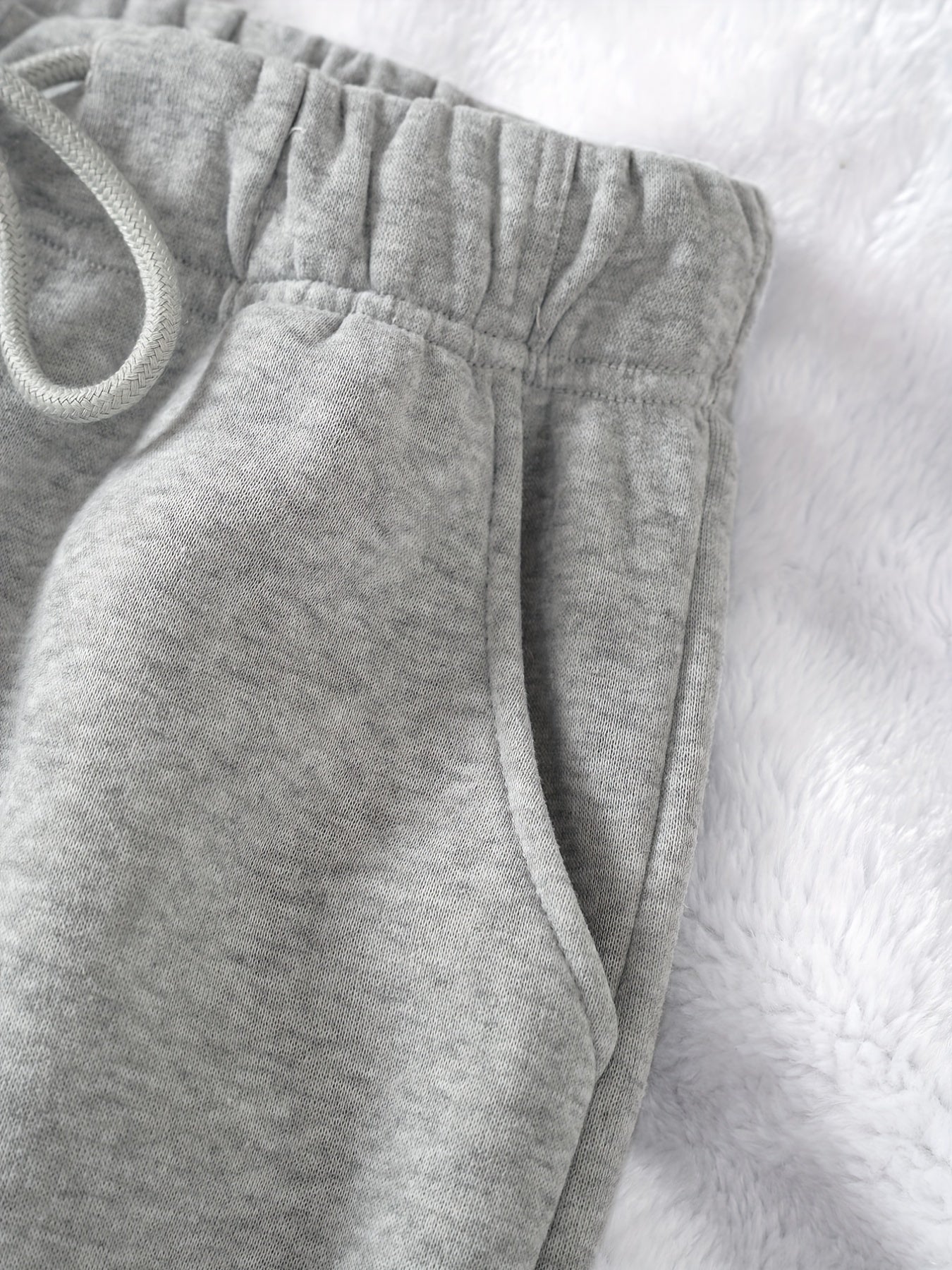 Damen Elegante Jogginghose Kordelzug Relaxed Fit - Image 4