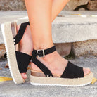 Damen Sommersandalen Flach Bequem Elegant - Image 7