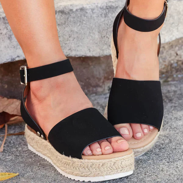 Damen Sommersandalen Flach Bequem Elegant - Image 6