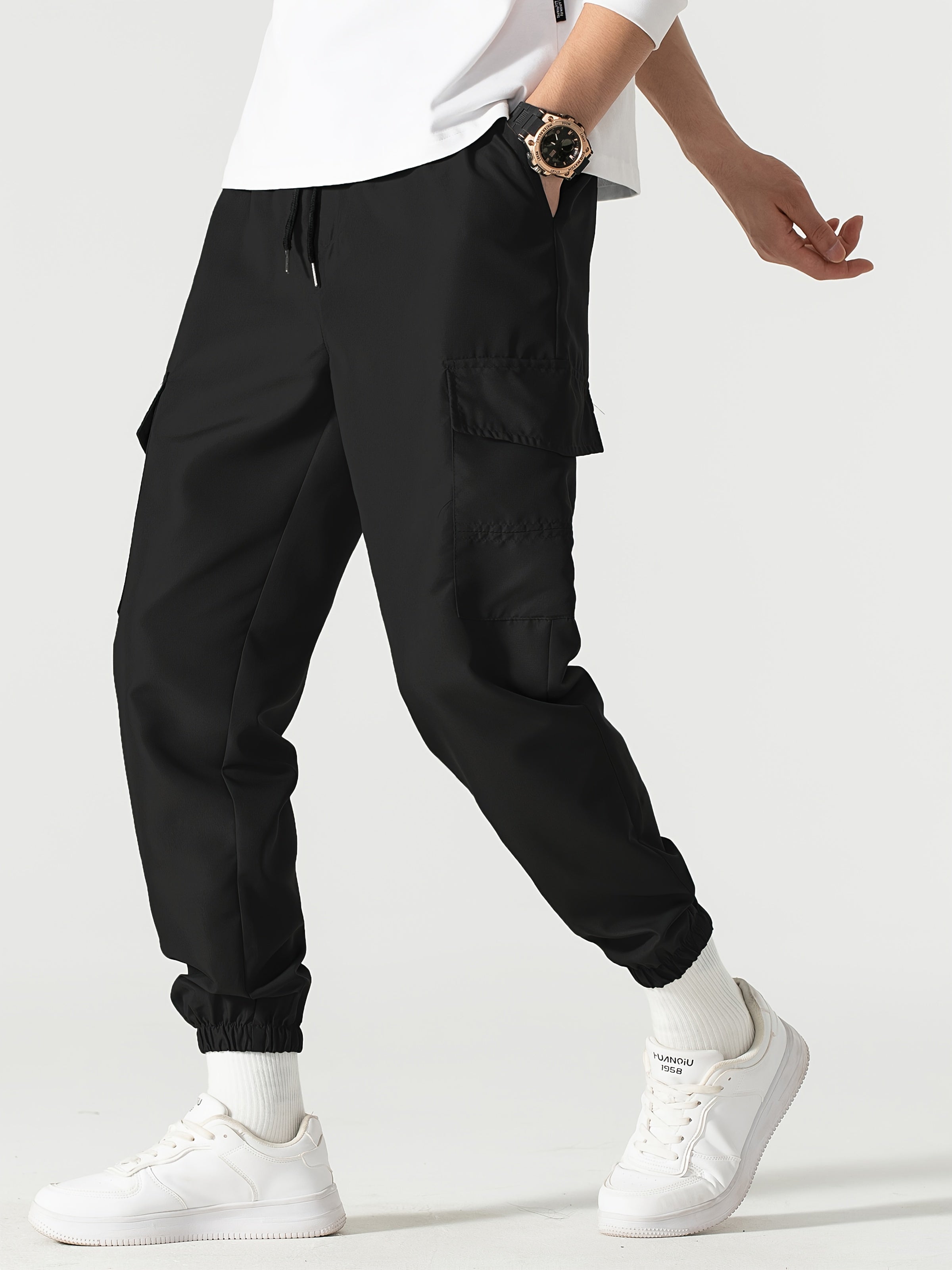 Herren Cargo Jogger Relaxed Fit Cargohose - Image 6