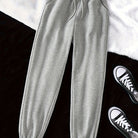 Damen Elegante Jogginghose Kordelzug Relaxed Fit