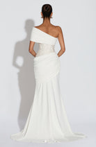 Damen Maxi Kleid Pailletten Corsage - Image 2
