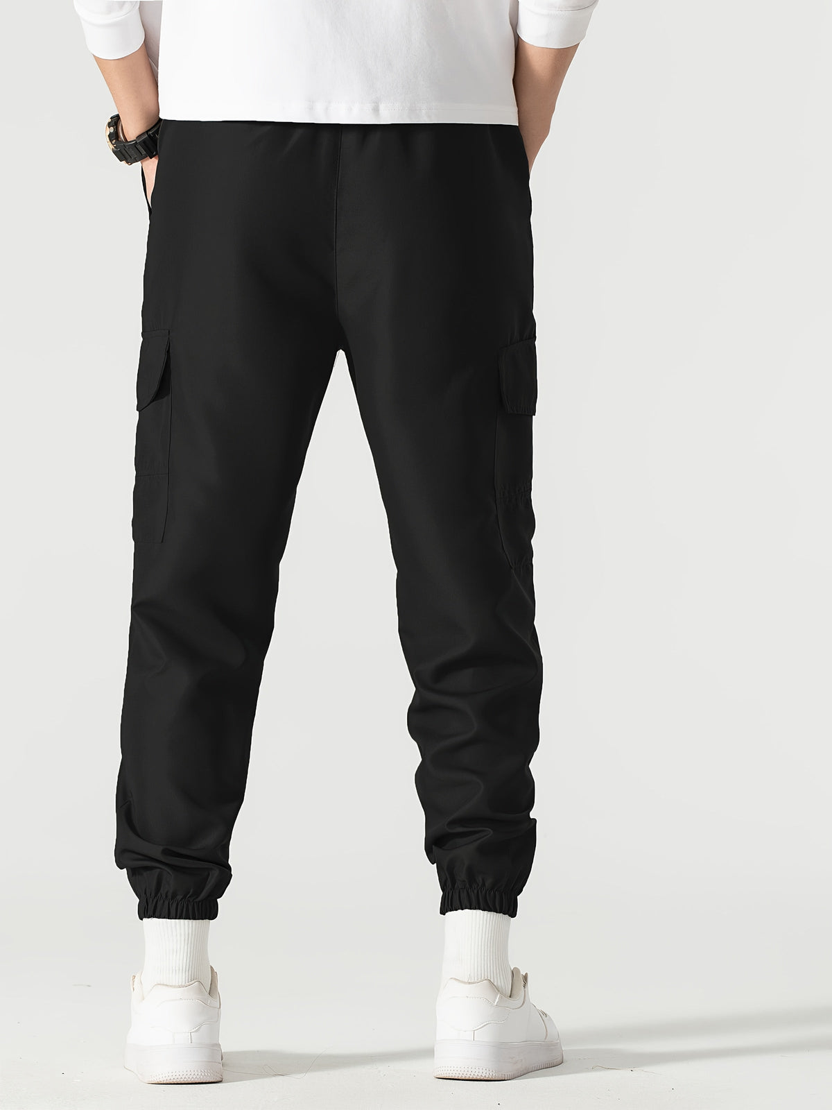Herren Cargo Jogger Relaxed Fit Cargohose - Image 3