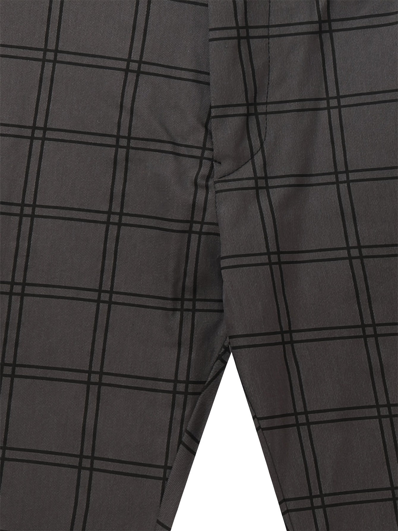 Herren Slim Fit Karierte Hose - Image 13
