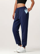 Damen Gefütterte Jogginghose mit Bündchen Winter Kuschelig - Image 12