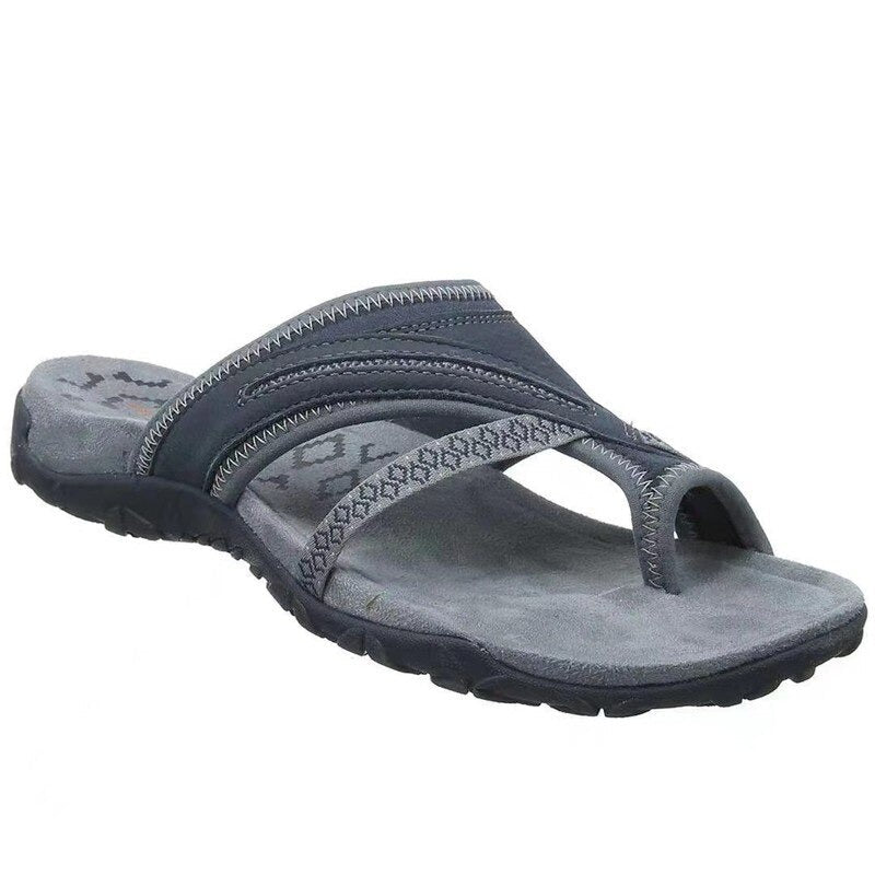Orthopädische Hausschuhe Unisex bequeme Pantoffeln Fußgewölbestütze - Image 4