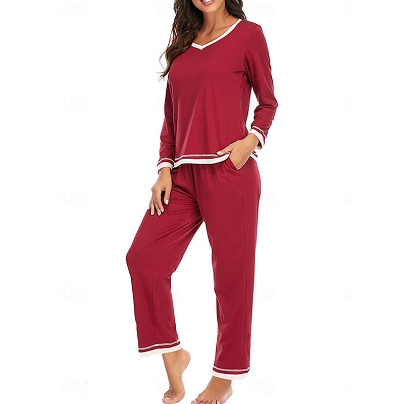 Damen Loungewear Set Zweiteiler bequem - Image 3