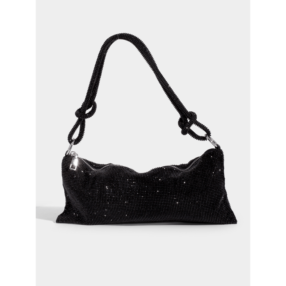 Damen Glitzer Clutch Strass Abendtasche - Image 9