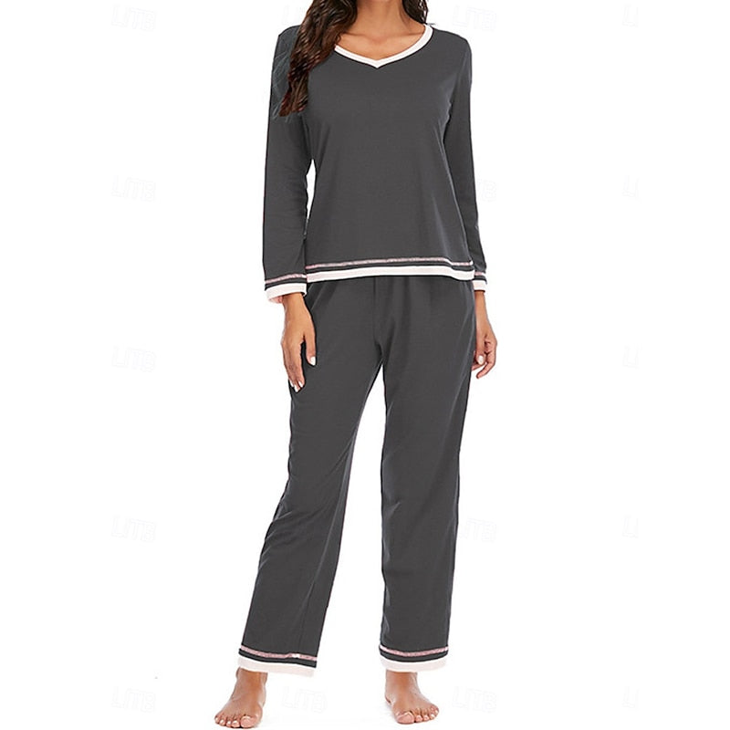 Damen Loungewear Set Zweiteiler bequem - Image 10
