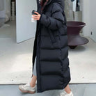 Damen Lange Pufferjacke Warm Wasserdicht Winddicht Winterjacke - Image 3