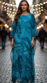Xanthe – Vestido de gasa para mujer