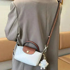 Damen Mini Crossbody Bag Kleine Umhängetasche Zweifarbig - Image 3