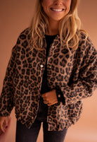 Damen Leopardenjacke Animal-Print - Image 9