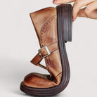 Damen Komfort Absatzschuhe Sandalen - Image 5