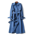 Damen Langer Trenchcoat Klassisch - Image 5