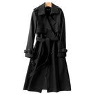 Damen Langer Trenchcoat Klassisch - Image 6