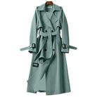 Damen Langer Trenchcoat Klassisch - Image 3