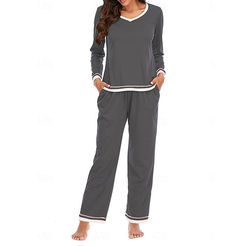 Damen Loungewear Set Zweiteiler bequem - Image 12
