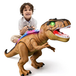 Dinosaurier-Roboter-Spielzeug mit Fernsteuerung, Licht und Sound