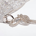 Damen Glitzer Clutch Strass Abendtasche - Image 4