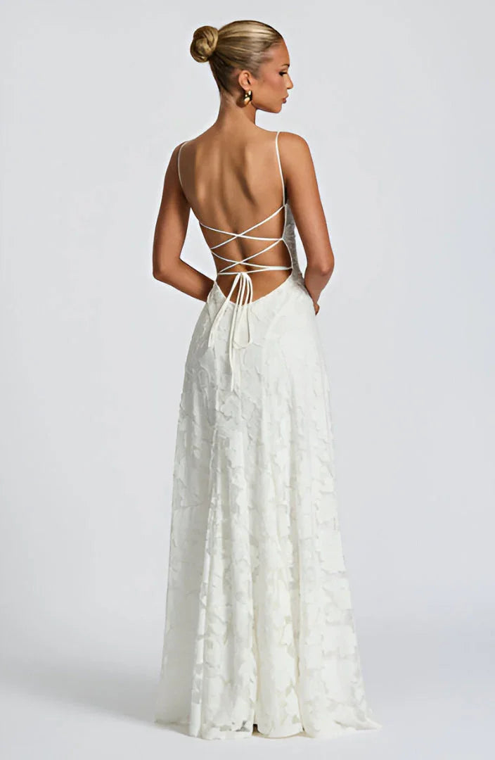 Damen Blumen Maxikleid Träger - Image 9