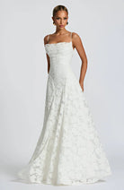 Damen Blumen Maxikleid Träger - Image 7