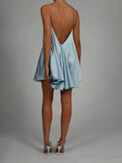 Damen Minikleid mit Kette Abend Partykleid kurz - Image 19