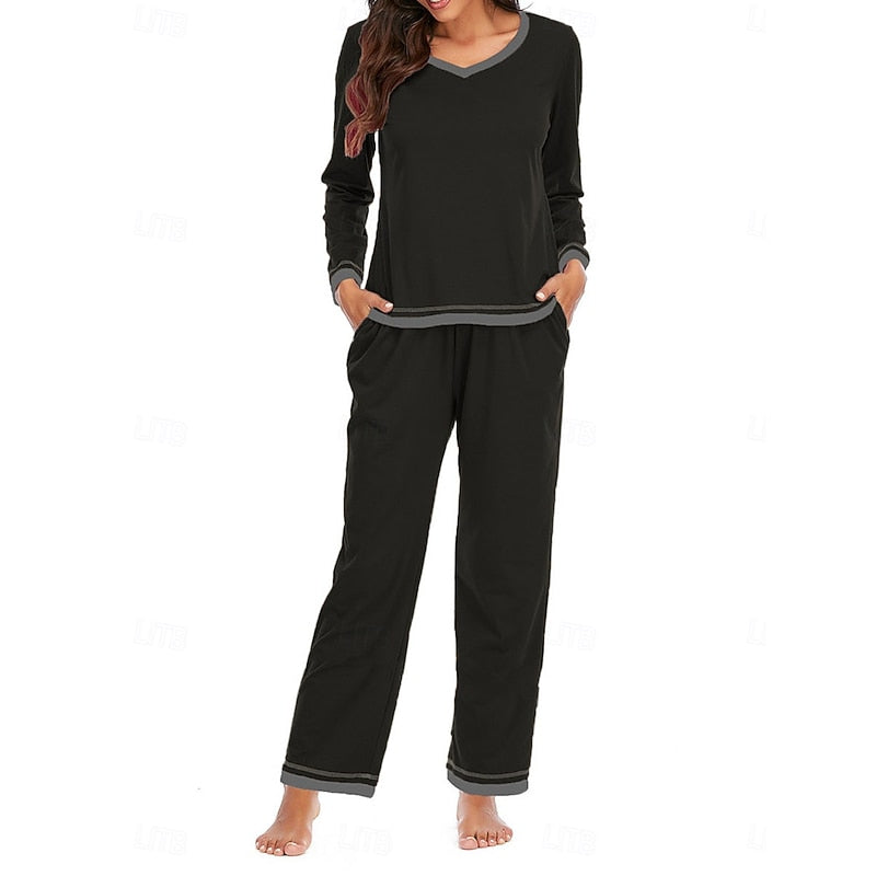 Damen Loungewear Set Zweiteiler bequem - Image 6