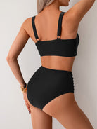 Women High Waisted Bikini Set Two Piece Swimsuit - Image 7