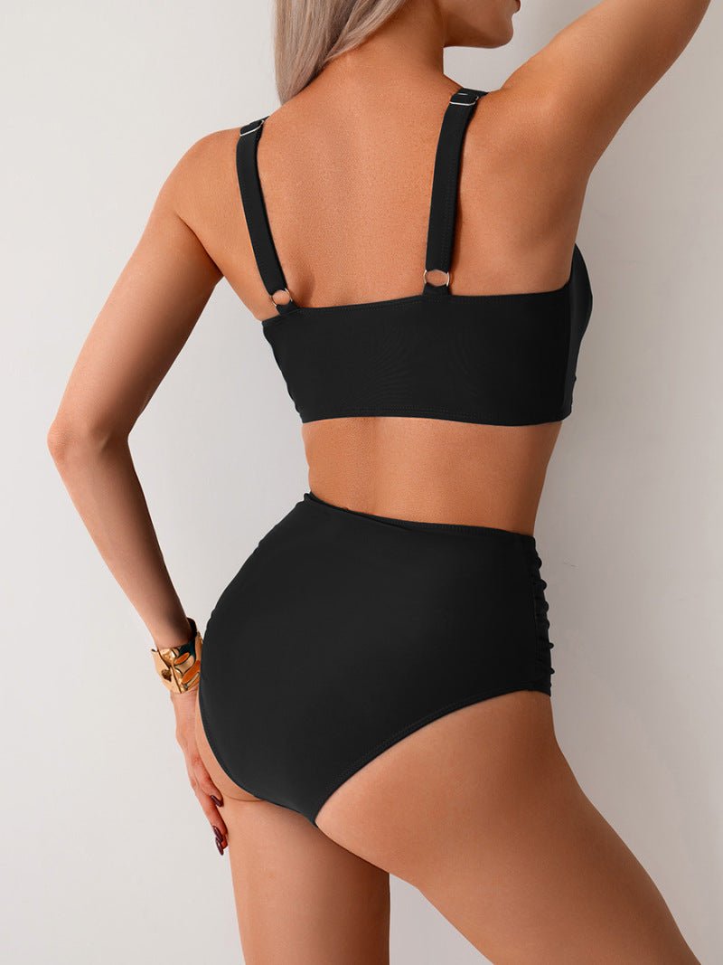 Women High Waisted Bikini Set Two Piece Swimsuit - Image 7