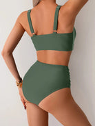 Women High Waisted Bikini Set Two Piece Swimsuit - Image 9