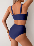 Women High Waisted Bikini Set Two Piece Swimsuit - Image 12