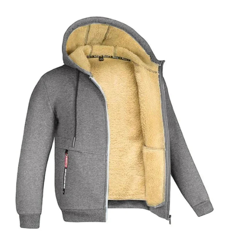 Herren Fleece Reißverschluss Weste Sherpa Gefüttert - Image 7