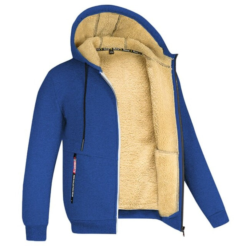 Herren Fleece Reißverschluss Weste Sherpa Gefüttert - Image 5
