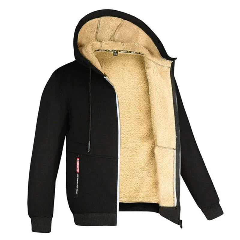 Herren Fleece Reißverschluss Weste Sherpa Gefüttert - Image 2