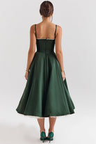 Damen Midi-Tüllkleid Träger Festlich - Image 29