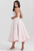 Damen Midi-Tüllkleid Träger Festlich - Image 10