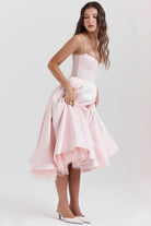 Damen Midi-Tüllkleid Träger Festlich - Image 12